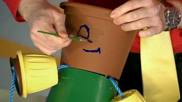 «Живые» горшки. Оригинальные кашпо своими руками смотреть онлайн