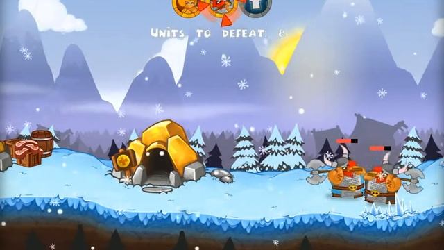 Обзор на забавную стратегию Swords and Soldiers смотреть онлайн