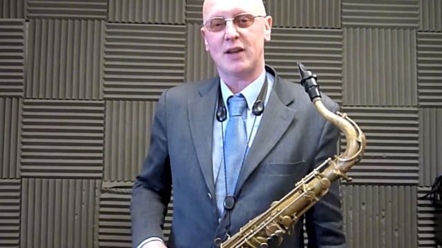 Altissimo 3 octave scales of F# Major & D# minor for tenor saxophone. смотреть онлайн