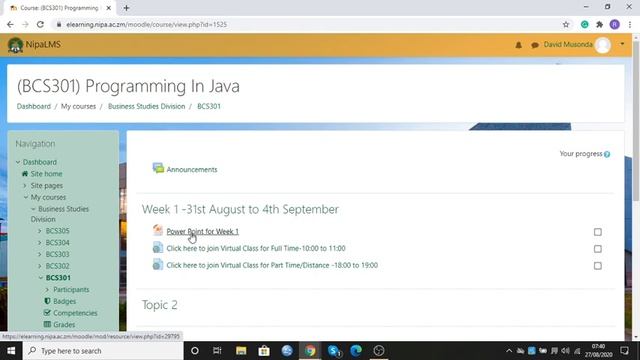 How to access virtual class using moodle смотреть онлайн