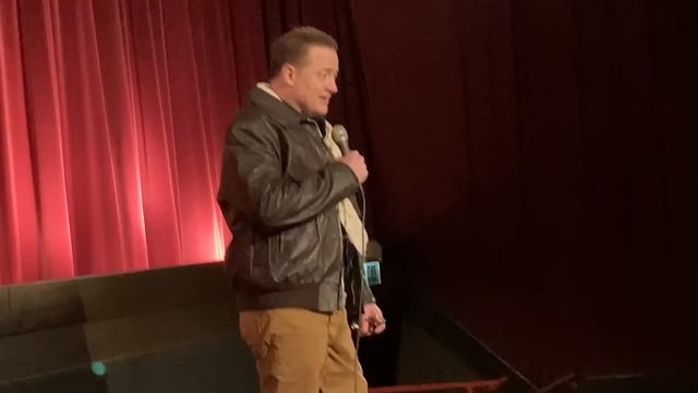 Brendan Fraser - Surprise Intro Before THE MUMMY At The Prince Charles Cinema, London!