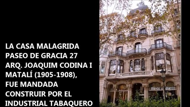 Paseo de Gracia Barcelona смотреть онлайн