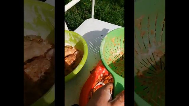Крылышки как в KFC в Афганском казане на костре!