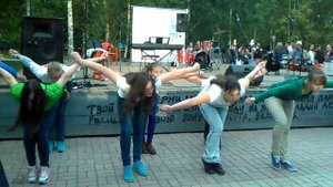 Томск.Новособорная.Флешмоб.