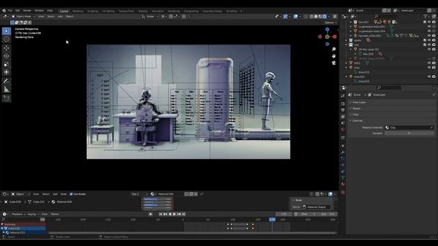 How to make clay render in 30 seconds [Blender]