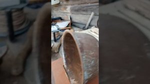 Востанавление и обжиг казана
