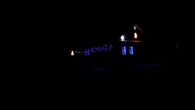 Праздничное украшение дома, г. Острогожск смотреть онлайн