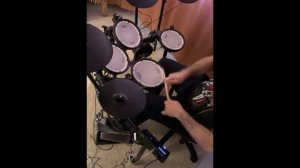 Metallica Blackened Drum Cover (with Roland TD 07 KV)