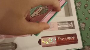 распаковка косметики Hello Kitty