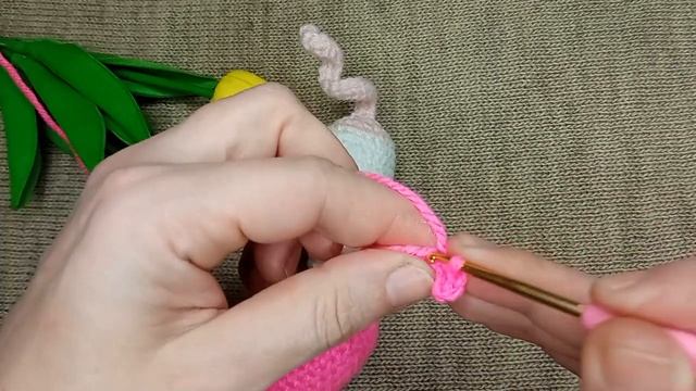 Мышка крючком за час.мастер класс #мышкасосиска #baku #mouse