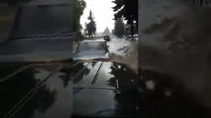 Потоп в Кисловодске, ливень ужасный