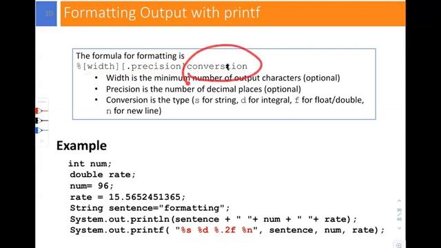 Introduction to Programming with Java (12) : printf смотреть онлайн