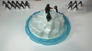 РАСПАКОВКА. Пингвины на льдине. ОБЗОР игры.