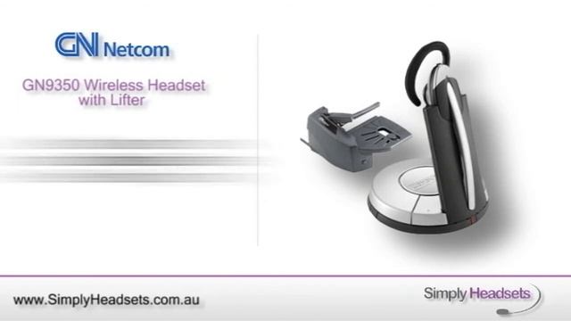 Jabra GN Netcom GN9350 Wireless Headset with Lifter Video Overview смотреть онлайн