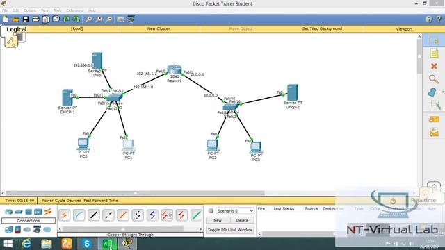 How to Configure DHCP,DNS,HTTP,HTTPS,FTP,TFTP in Cisco Packet Tracer