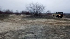 ЛУАЗ.  Покатушки на тракторной резине от мотоблока