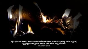 Мгновенный сон под потрескивание костра и Псалмы | С 1 по 64 Псалмы | Relaxing | №1 - №6