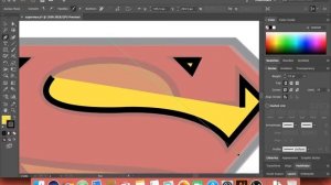 Adobe Illustrator :: Superman Logo :: Pen Tool