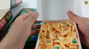Unboxing SCRABBLE Original 2017 | How to Play Scrabble - Every Word Counts! Как играть в Scrabble ?