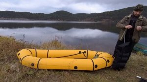 Пакрафт Иволга +30. Распаковка, первый спуск на воду.