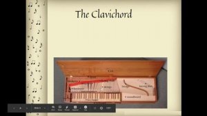 Keyboard Instruments of the Baroque-Clavichord and Harpsichord