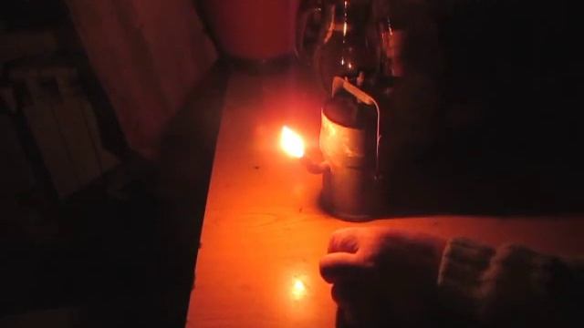 Ацетеленовая лампа шахтёта  прошлого века ..