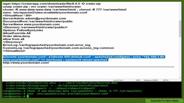 How To Install Crater Invoicing Solution on Ubuntu 20.04 смотреть онлайн