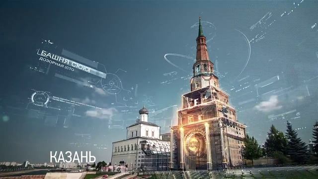 Казань - Казанский кремль (Достопримечательности России)