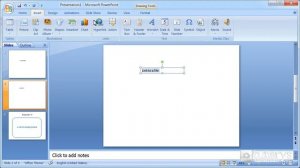 How to insert links with PowerPoint 2007?