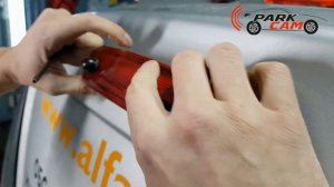 Камера заднего вида Lada Largus (Ларгус) в стоп сигнал