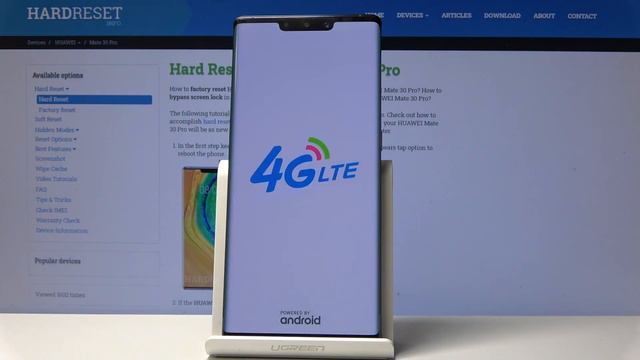 How to Wipe Cache Partition in HUAWEI Mate 30 Pro - Reset Temporary Cache Files