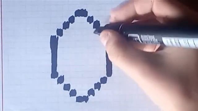 Как нарисовать изумруд из Minecraft по клеткам. смотреть онлайн