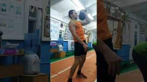 Толчок Гири 16Кг на 50 Раз