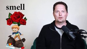 smells, stinks, an odor, a smell, a scent