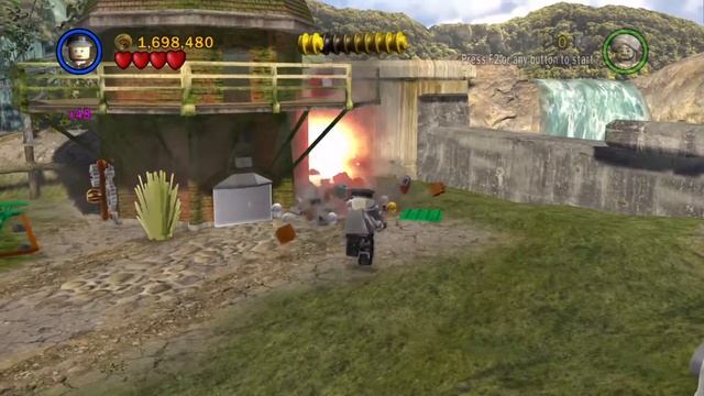 LEGO Indiana Jones The Original Adventures. #15. Motorcycle Escape (Свободная игра, 100%) смотреть онлайн