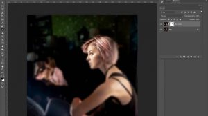 Размытие фона в Фотошопе • Gaussian blur