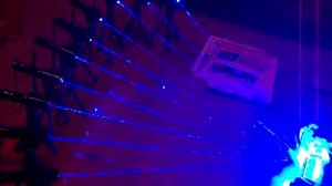 Мощная синяя лазерная указка 1000 мвт 10 штук