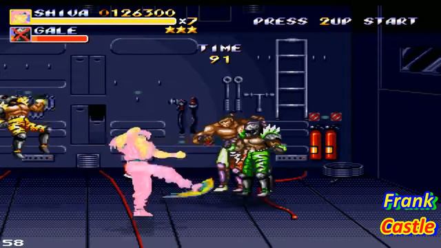Streets Of Rage Remake V5 | SOR 2 Route | Level - Normal | Gameplay Through BK3 Shiva | Stage 2