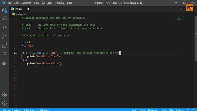 And , Or Operator in Python | How to use And , or in python | Python Tutorial for Beginners