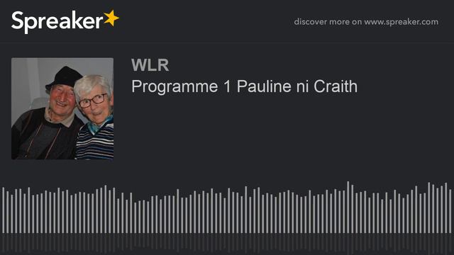 Programme 1 Pauline ni Craith