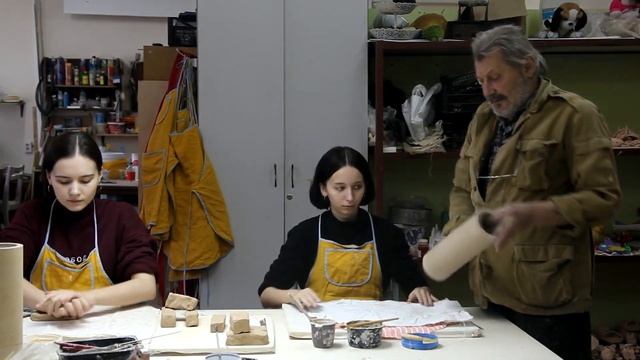 Керамические чудеса. Занятие 2. Совушка. смотреть онлайн