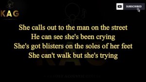 Phil Collins - Another Day In Paradise (Karaoke Acoustic Guitar KAG) #karaoke #lyrics #music