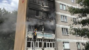 Пожар в Гомеле