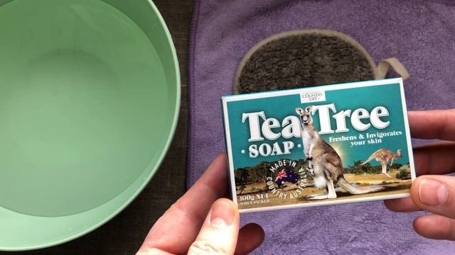 Туалетное антибактериальное мыло с маслом чайного дерева. Tea Tree soap. Австралия. смотреть онлайн