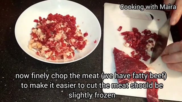 Манты с тыквой и мясом смотреть онлайн