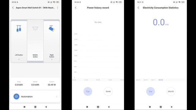 Xiaomi Aqara D1 - обновленная линейка выключателей, QBKG26LM - три клавиши, нулевая линия