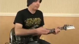 Joe Satriani Lesson 'On the Modes' #1 (synchronized)