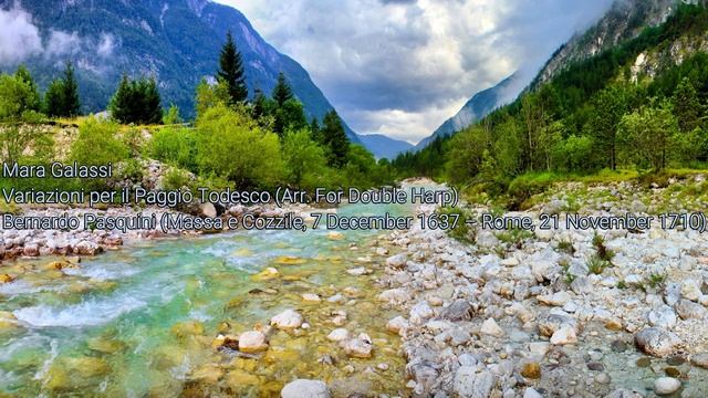 Mara Galassi - Variazioni per il Paggio Todesco (Arr. For Double Harp) смотреть онлайн