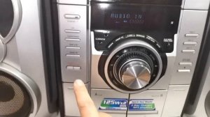 SONY MHC-RG270 3 Disc Double Cassette MP3 AUX Mini HiFI Component System