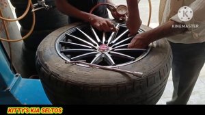 KIA SELTOS MODIFIED TPMS SENSORS INSTALLATION...